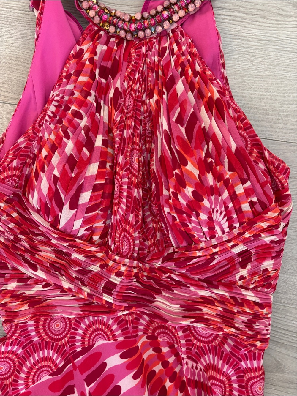 Teri Jon Halter Maxi Dress - Picture 11 of 13